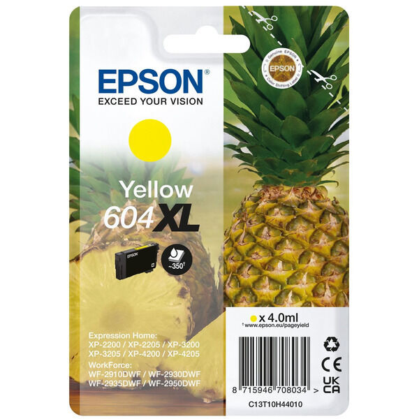Original Tintenpatrone Epson 604XL (C13T10H44010) gelb