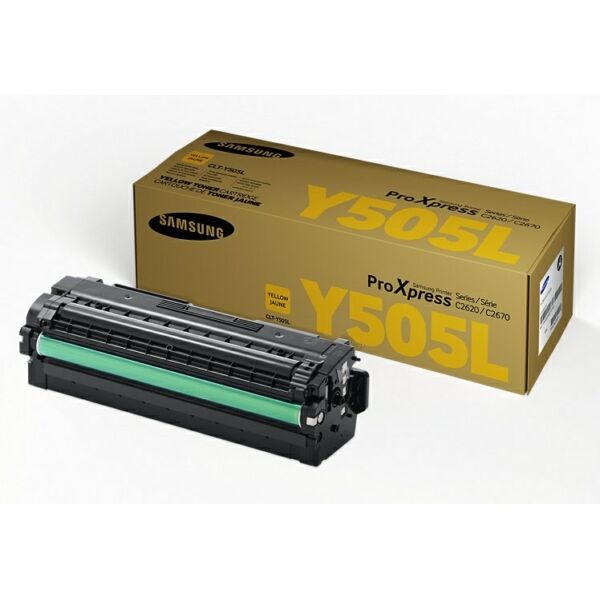 Original Toner Samsung CLT-Y505L (SU512A) gelb