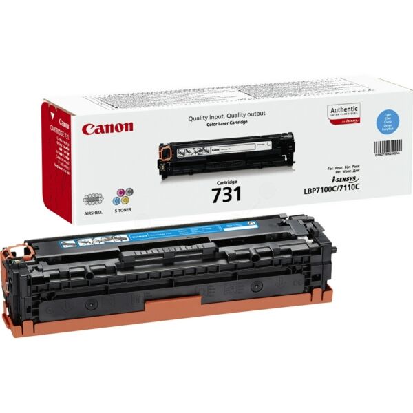 Original Toner Canon CRG 731 (6271B002) cyan