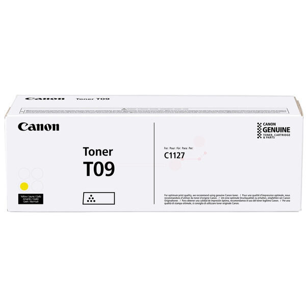 Original Toner Canon T09 (3017C006) gelb