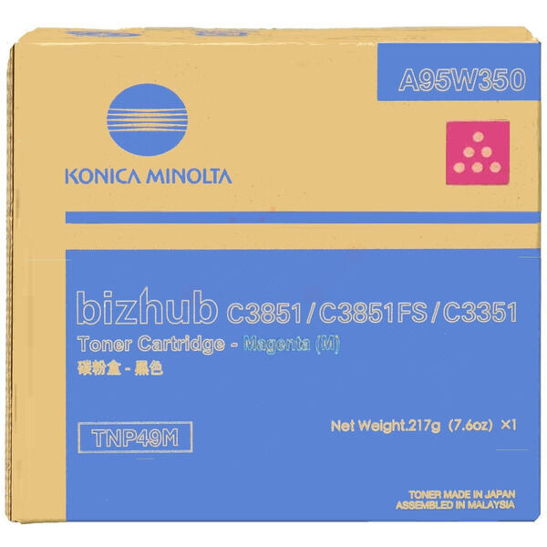 A95W350 Original Toner Konica Minolta TNP-49 (A95W350) magenta