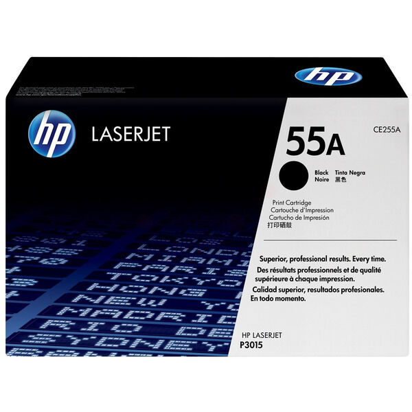 Original Toner HP CE255A (55A) schwarz
