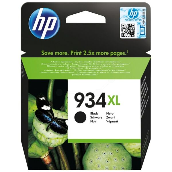 C2P23AEhX1WdZN1L1i6C Original Tintenpatrone HP 934XL (C2P23AE) schwarz