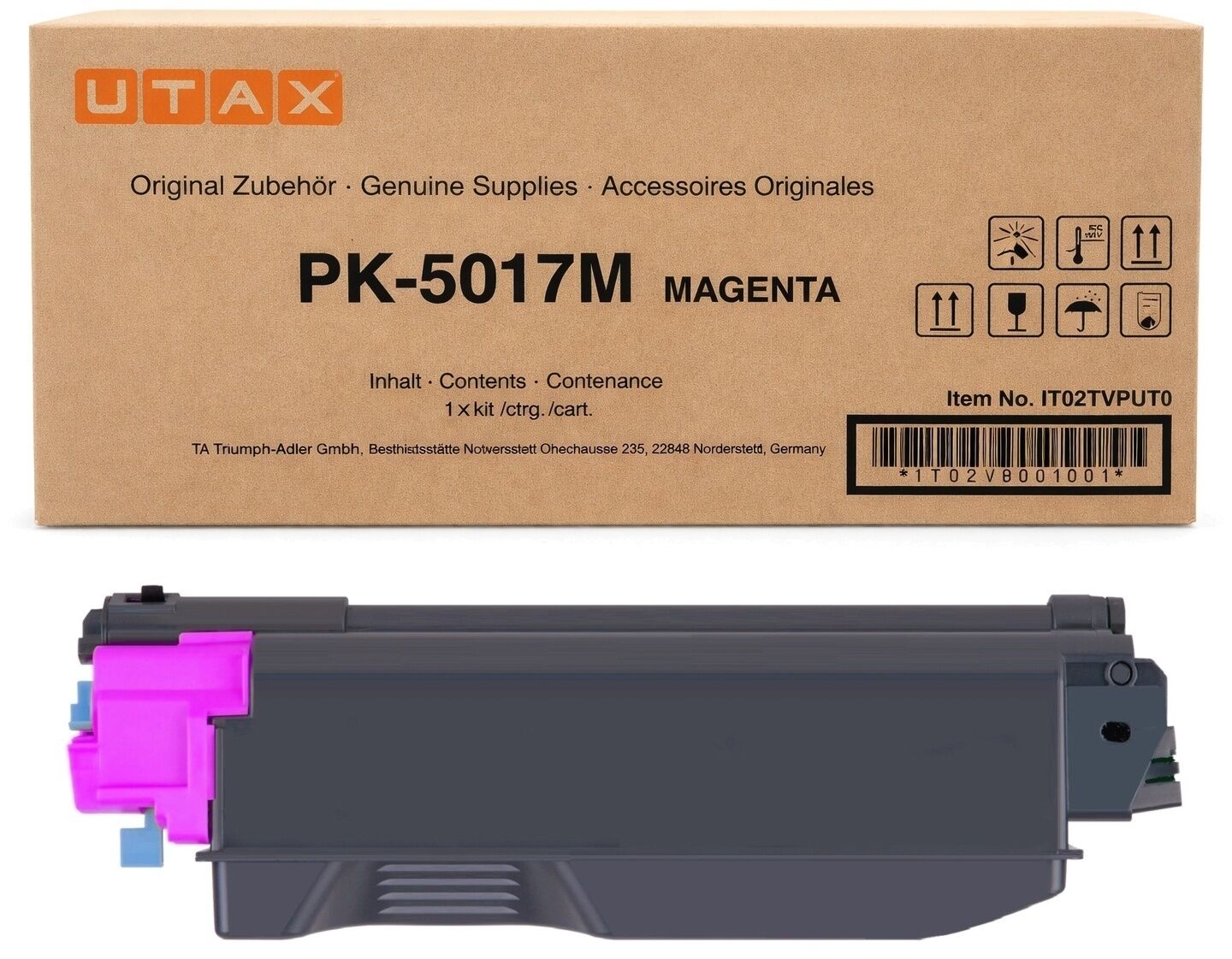 Toner / Utax - 1T02TVBUT0 / PK-5017M