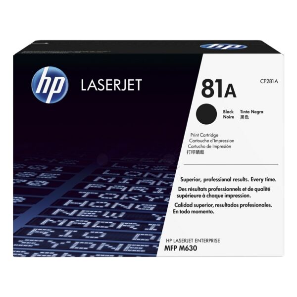 Original Toner HP CF281A (81A) schwarz