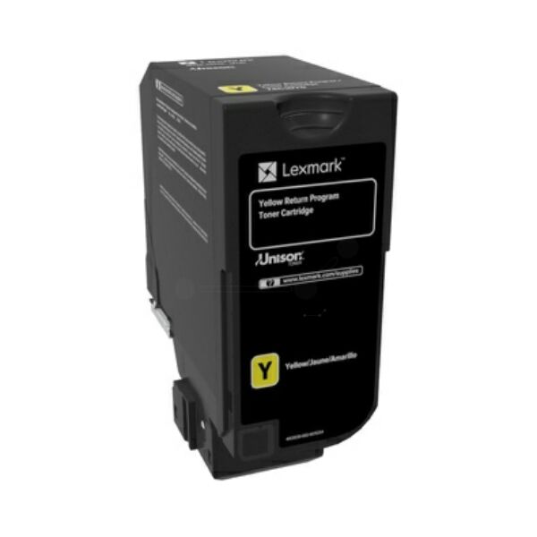 Original Toner Lexmark 74C20Y0 gelb