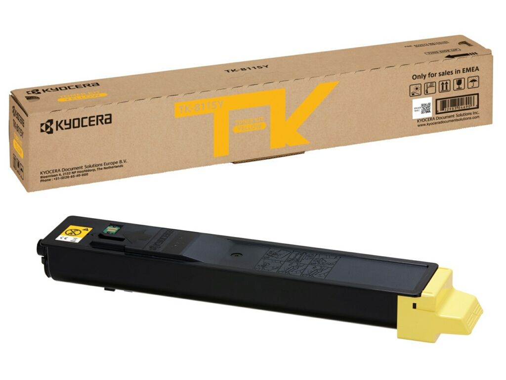 Toner / Kyocera - 1T02P3ANL0 / TK-8115Y