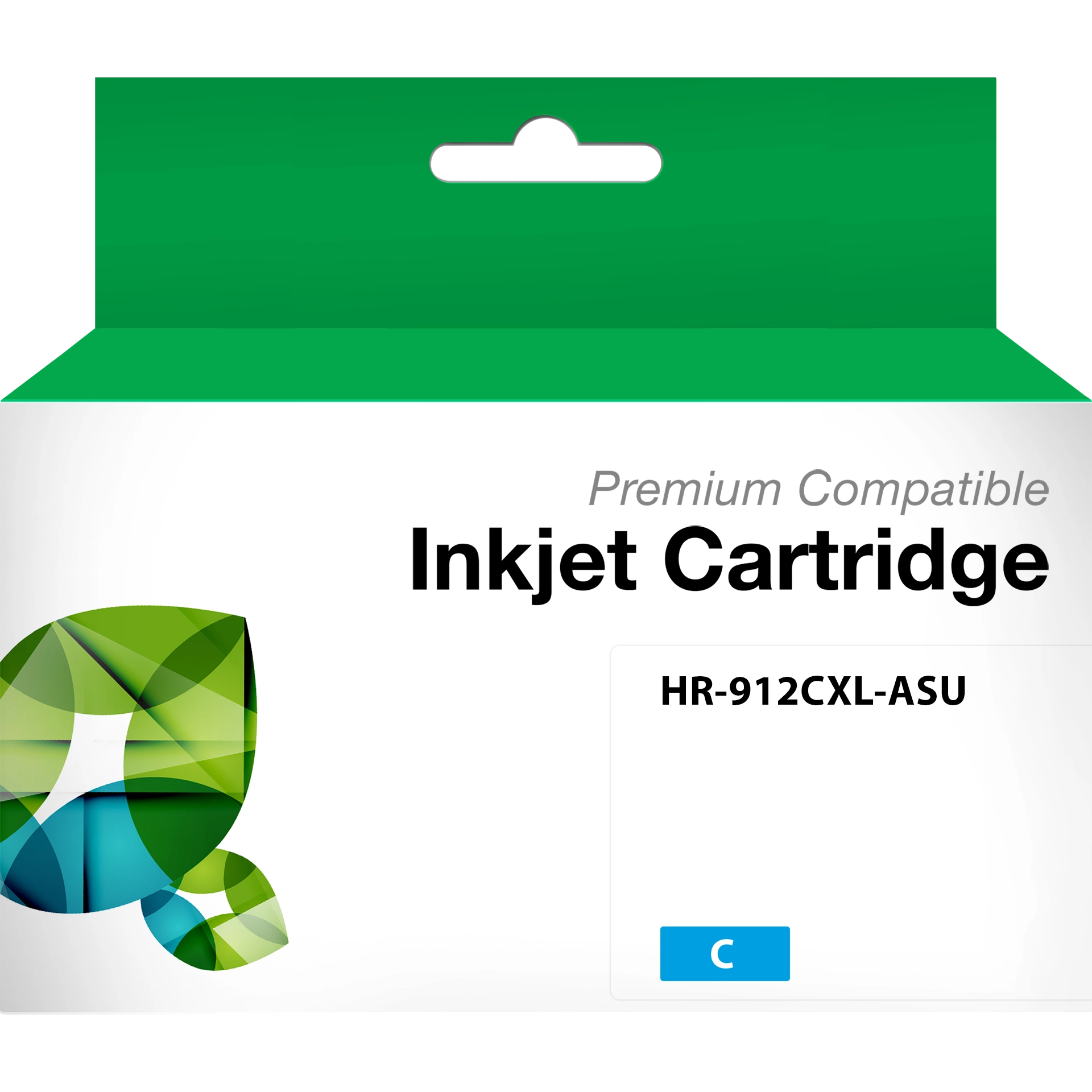 Recycelte Tintenpatrone HP 912XL (3YL81AE) cyan mit update sicherem Chip