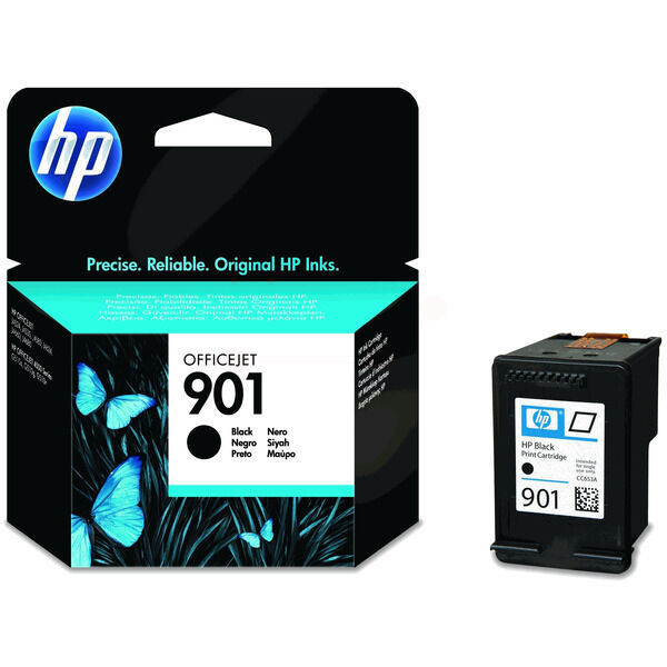 Original Tintenpatrone HP 901 (CC653AE) schwarz