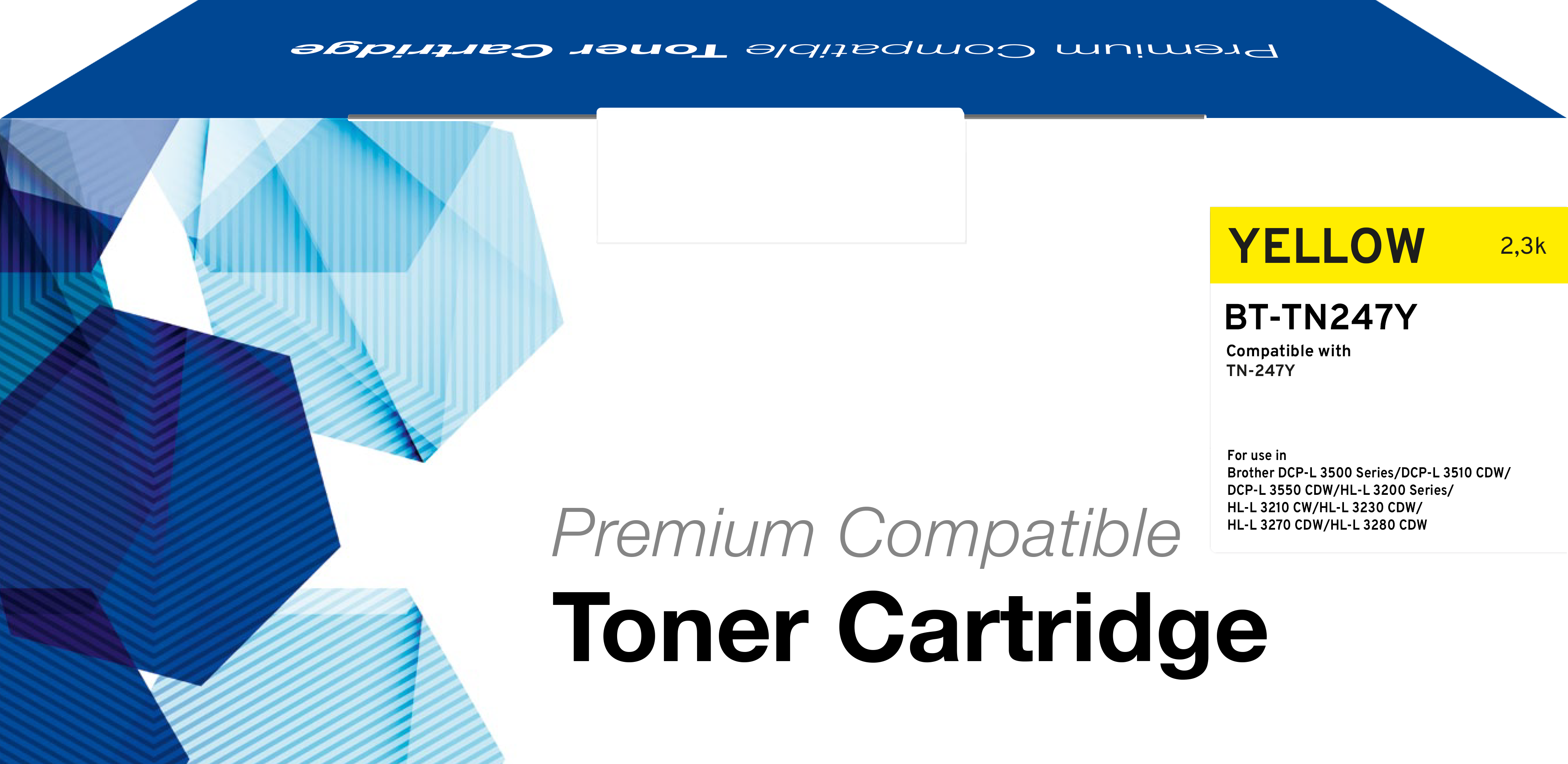 Alternativer Toner Brother TN-243 TN-247 gelb Alternativer Toner Brother TN-243 TN-247 gelb