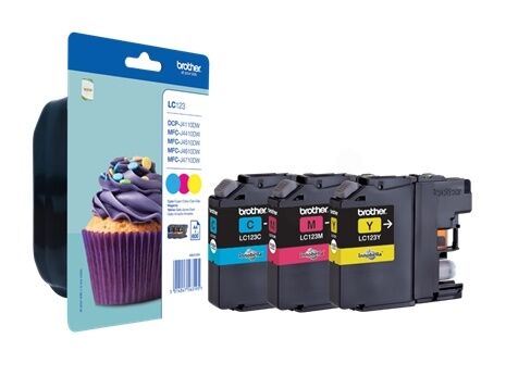 Tinte / Brother - LC-123 RBW BPDR