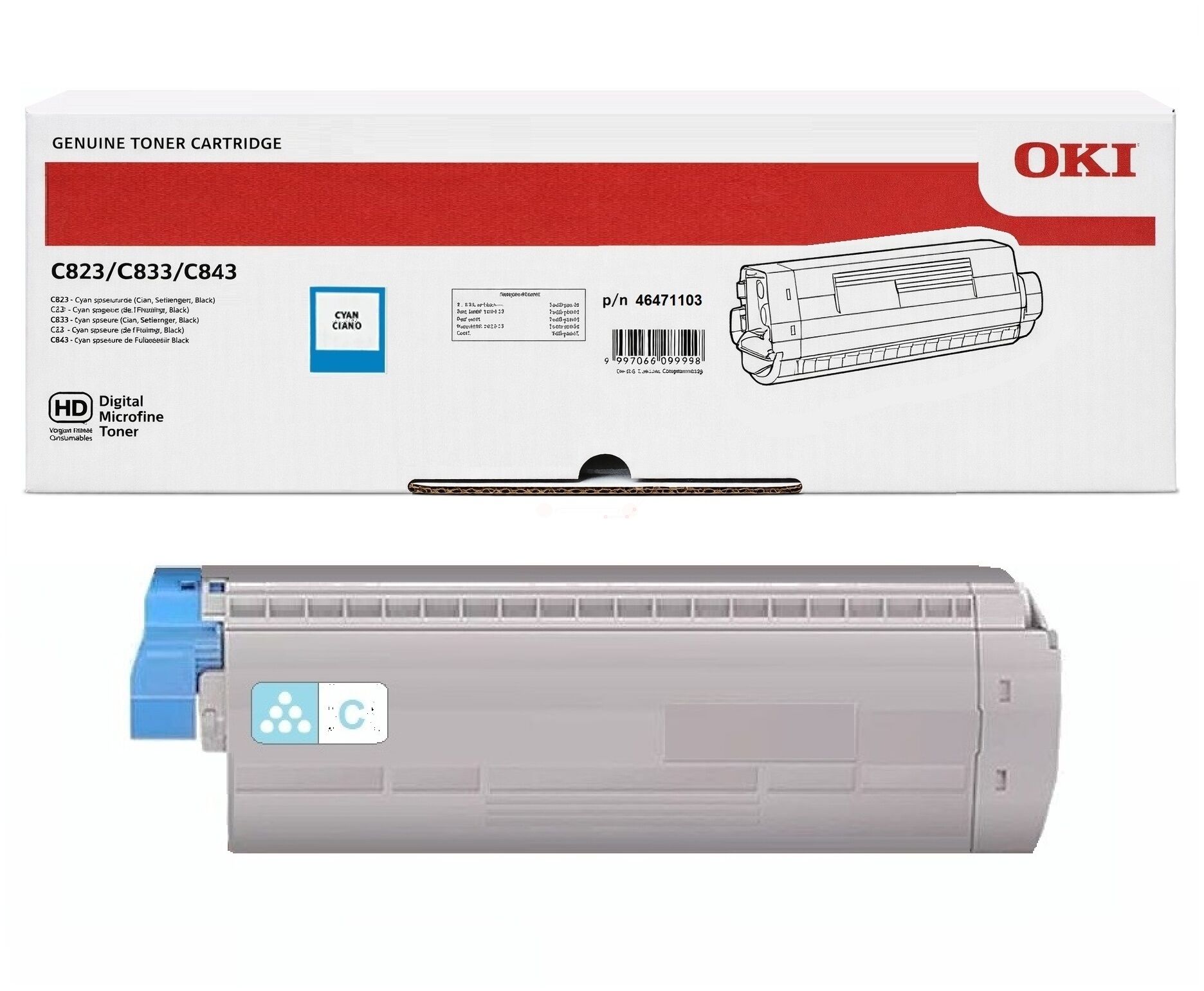 Toner / OKI - 46471103