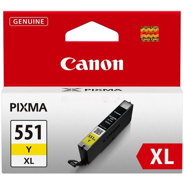6446B001 Original Tintenpatrone Canon CLI-551XL gelb (6446B001)