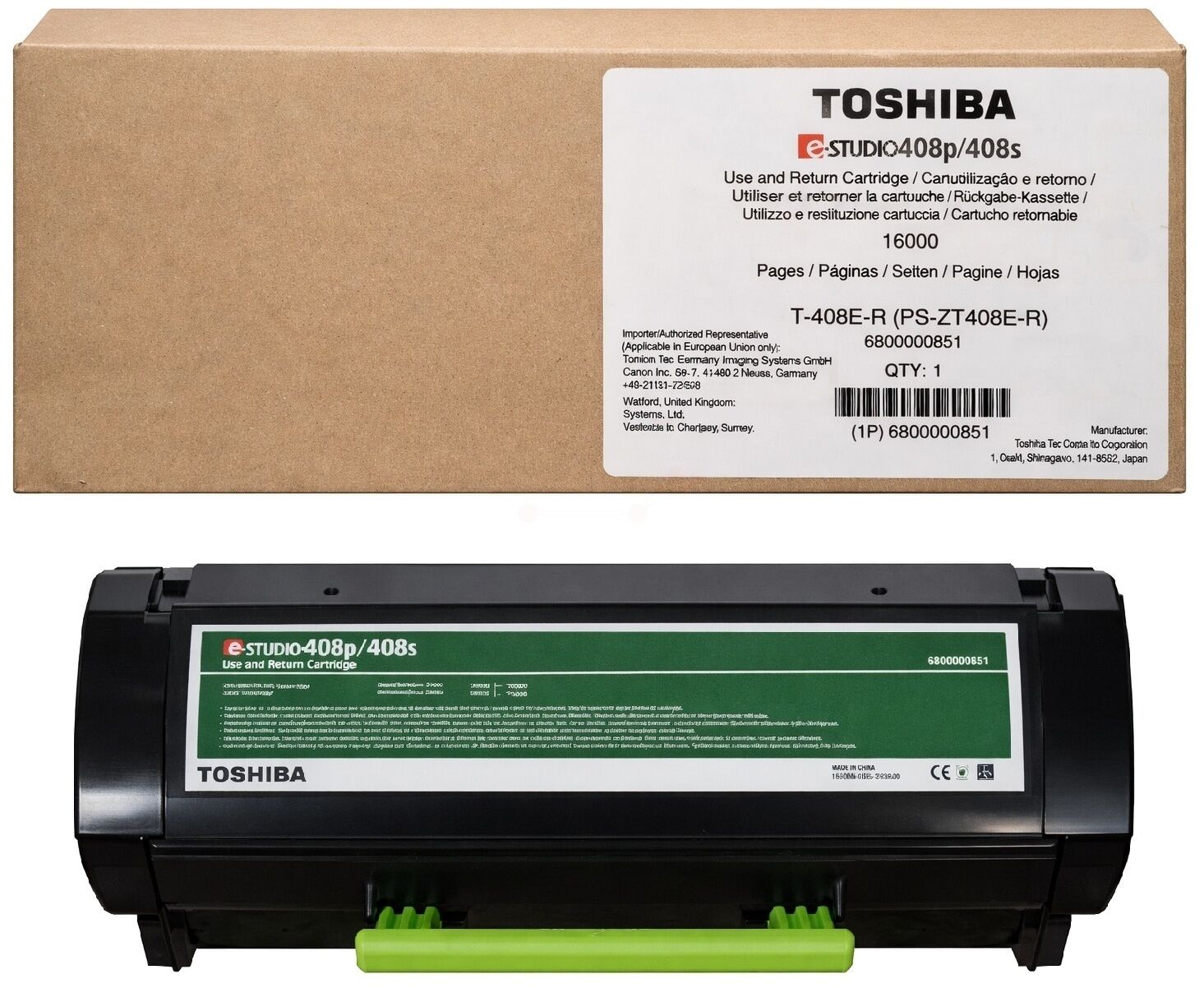 Toner / Toshiba - 6B000000851 / T-480E-R