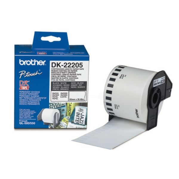 DK22205 Original Etikettenrolle Brother DK-22205