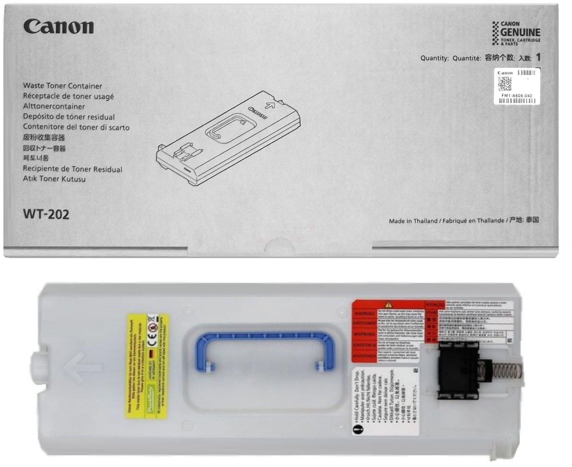 Resttonerbehälter / Canon - FM1-A606-020 / WT-202