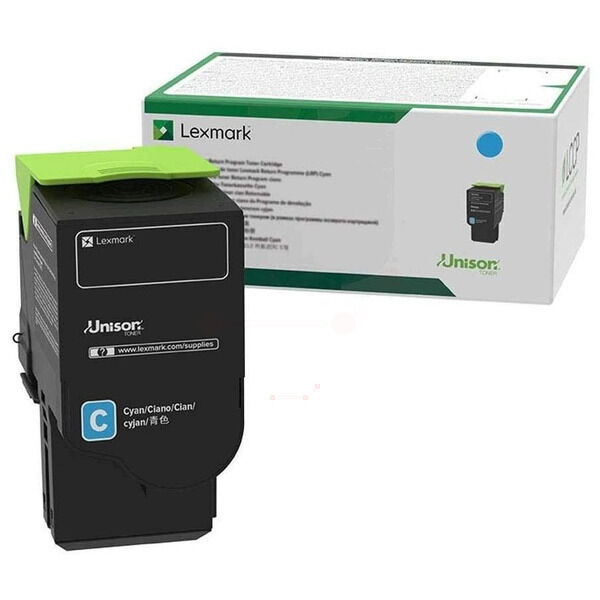 Original Toner Lexmark 78C2XC0 cyan