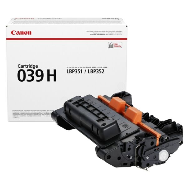 Original Toner Canon CRG 039H (0288C001) schwarz