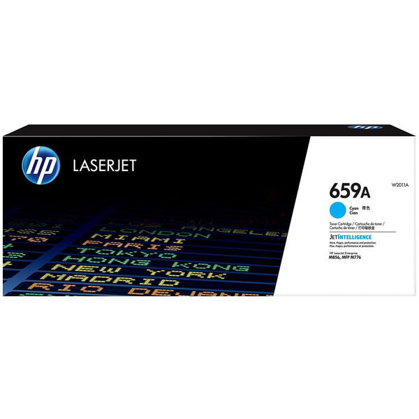 Original Toner HP W2011A (659A) cyan
