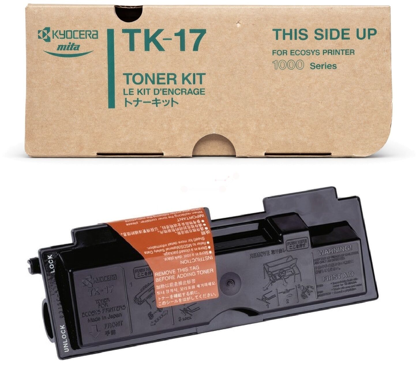 Toner / Kyocera - 1T02BX0EU0 / TK-17