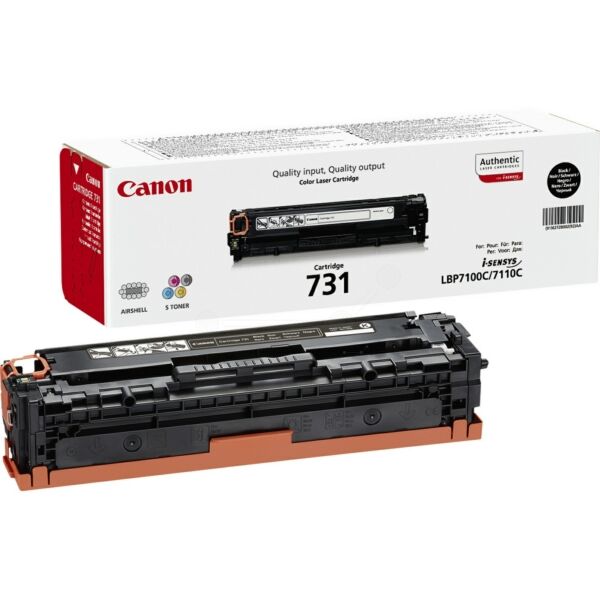 Original Toner Canon CRG 731 (6272B002) schwarz