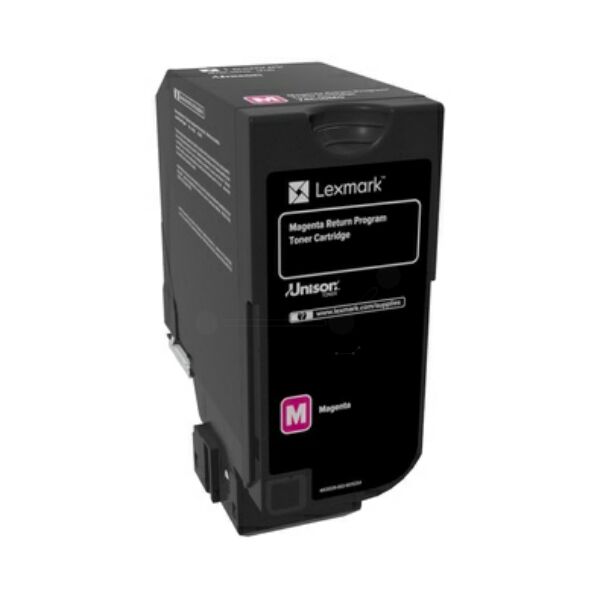 Original Toner Lexmark 74C20M0 magenta
