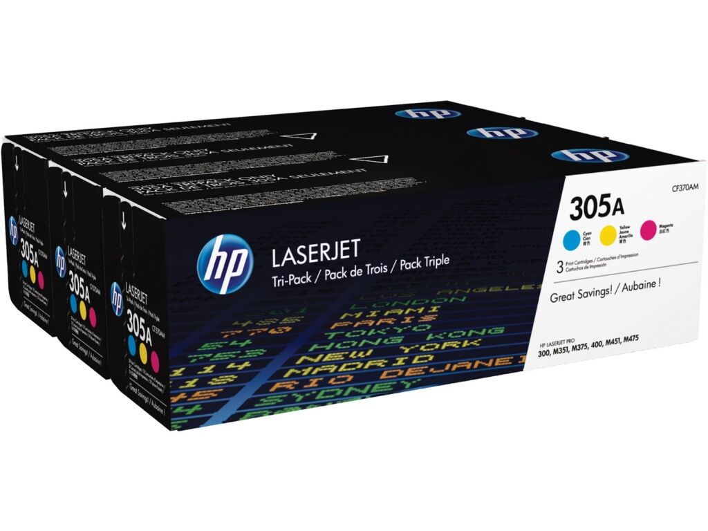 Toner / HP - CF370AM / 305A