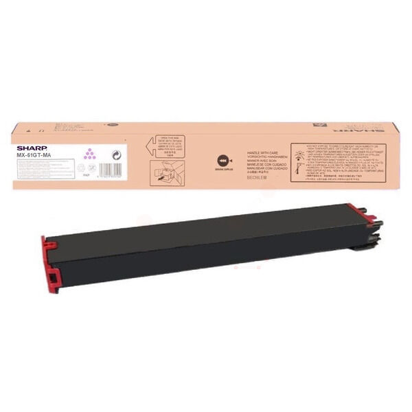 Original Toner Sharp MX-61 GTMA (MX61GTMA) magenta