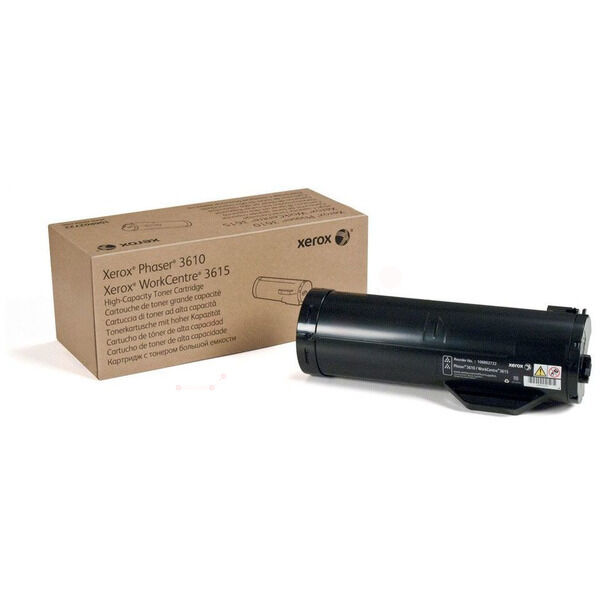 Original Toner Xerox 106R02722 schwarz