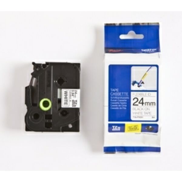 TZEFX251 Original Schriftbandkassette Brother TZE-FX251 schwarz auf weiß