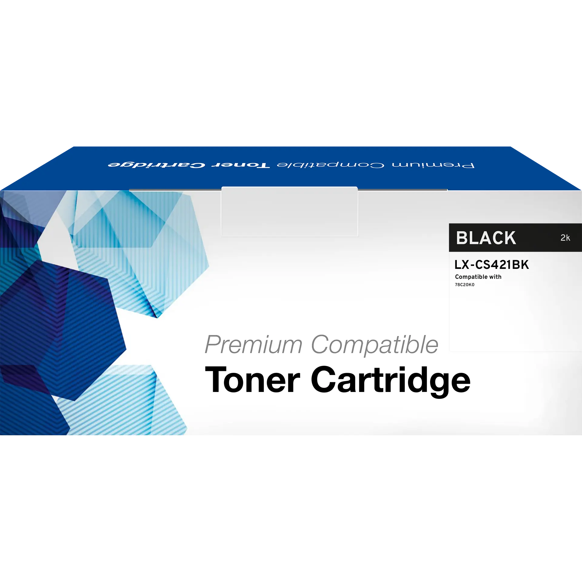 Toner, kompatibel zu Lexmark (78C20K0) schwarz