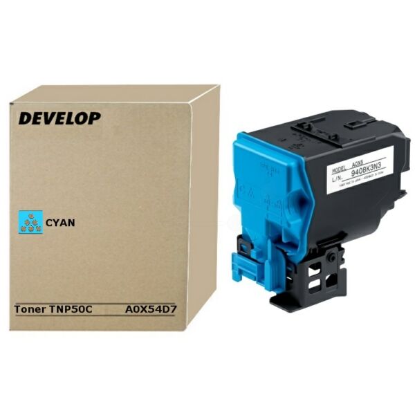 Original Toner Develop TNP-50 (A0X54D7) cyan
