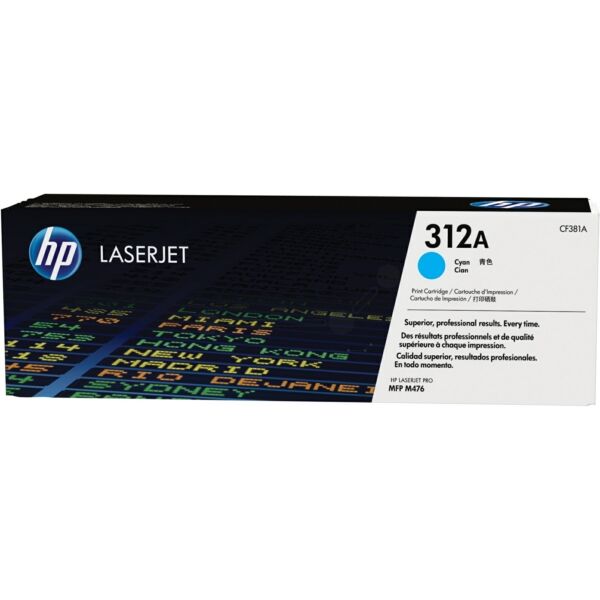 CF381A Original Toner HP CF381A (312A) cyan