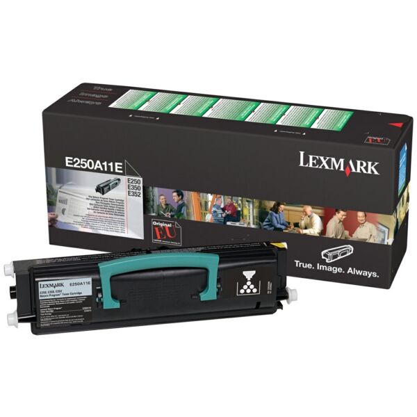 Original Toner Lexmark E250A11E schwarz