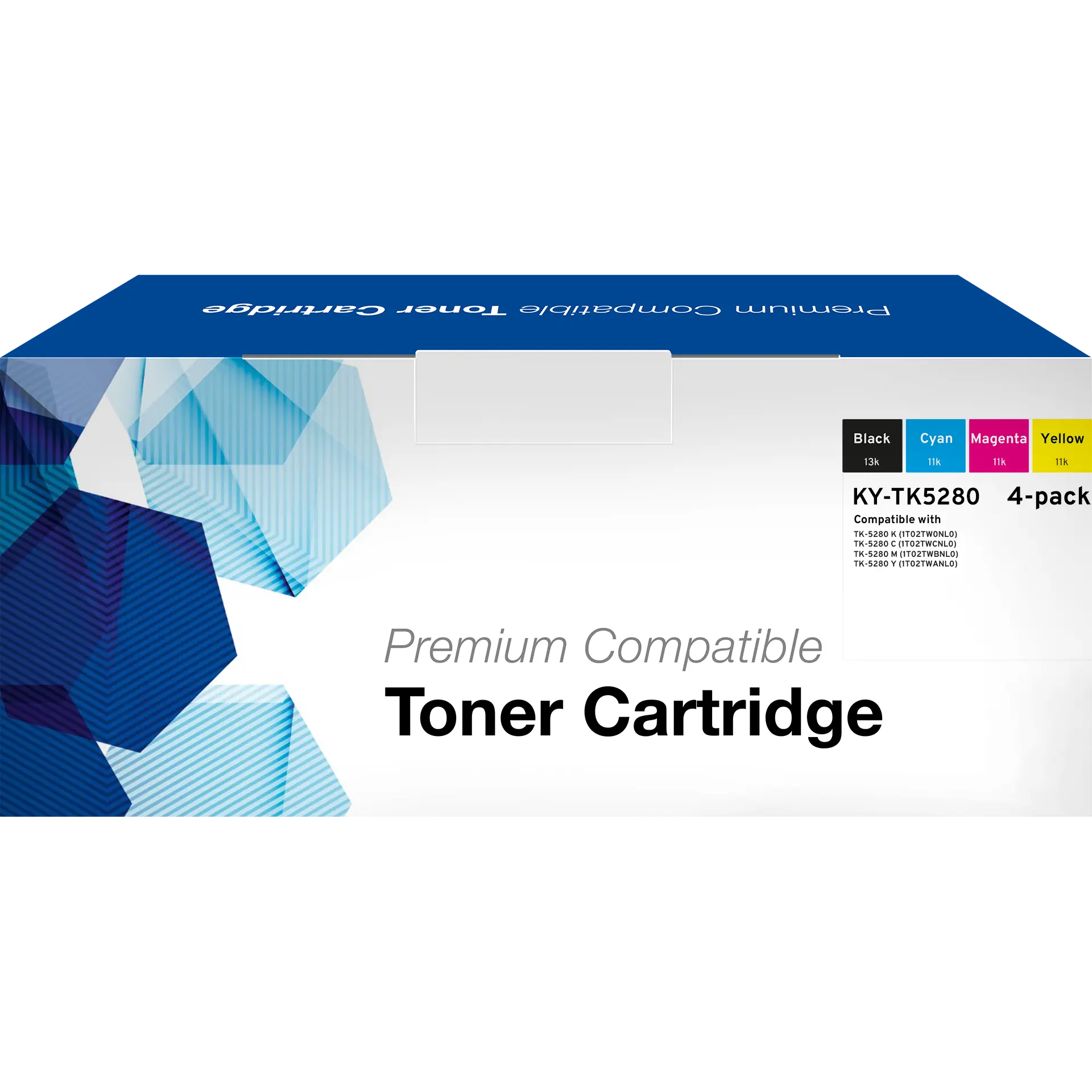 Toner, kompatibel zu Kyocera TK-5280 Viererpack CMYK