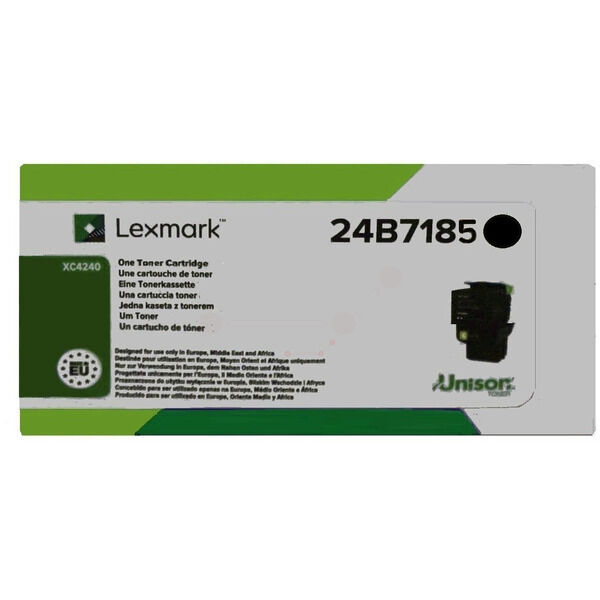 Original Toner Lexmark 24B7185 schwarz