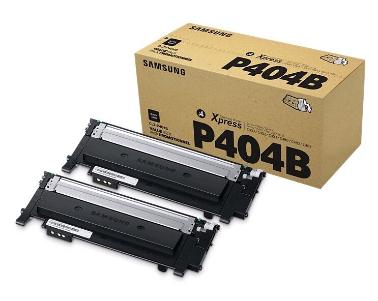 Toner / HP - SU364A / CLT-P404B - Doppelpack