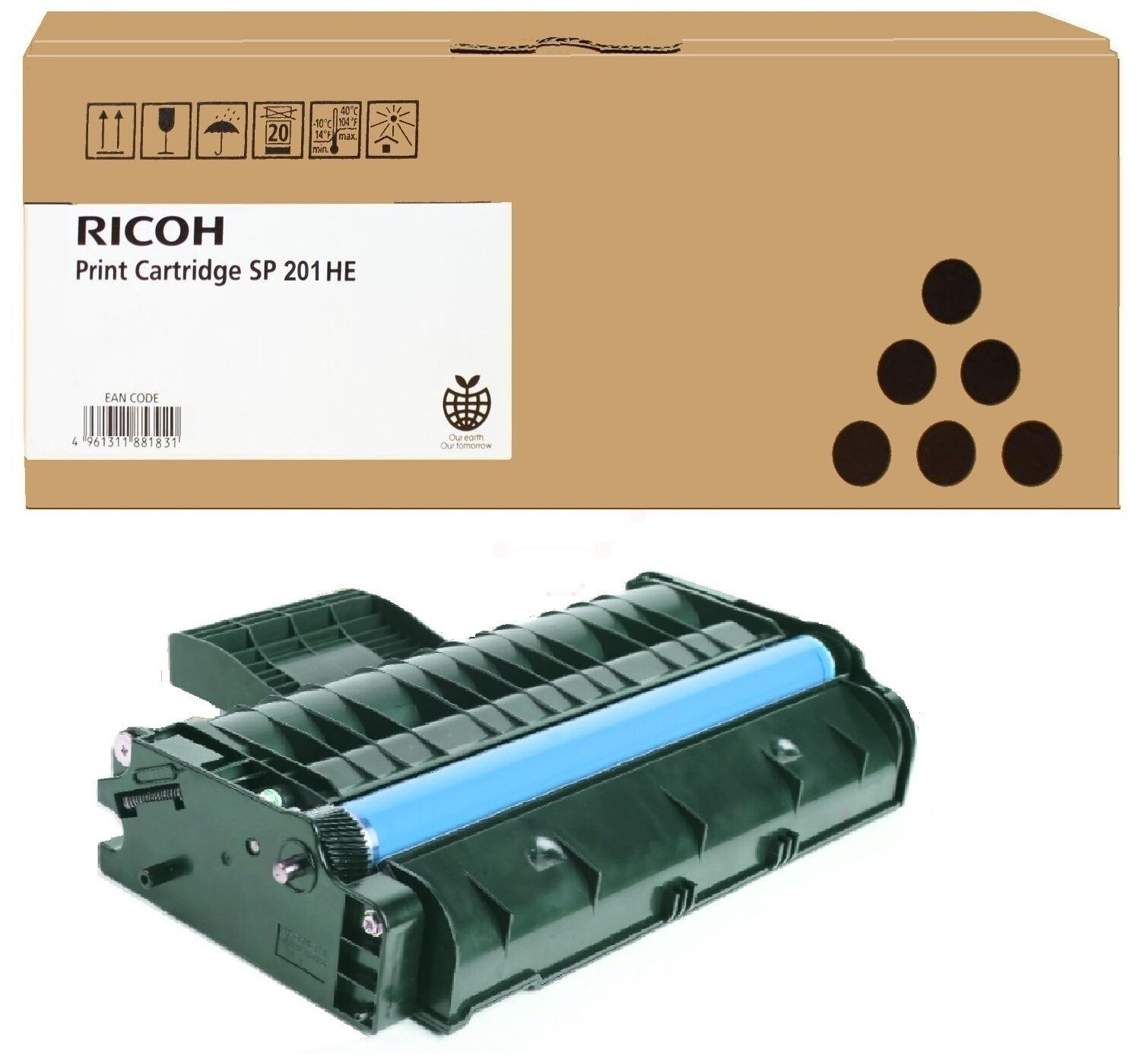 Toner / Ricoh - 407254 / TYPESP201HE