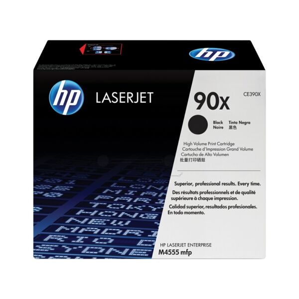 Original Toner HP CE390X (90X) schwarz