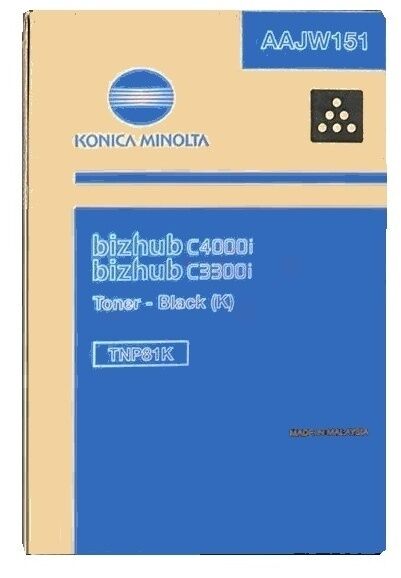 Original Toner Konica Minolta TNP-81 (AAJW151) schwarz