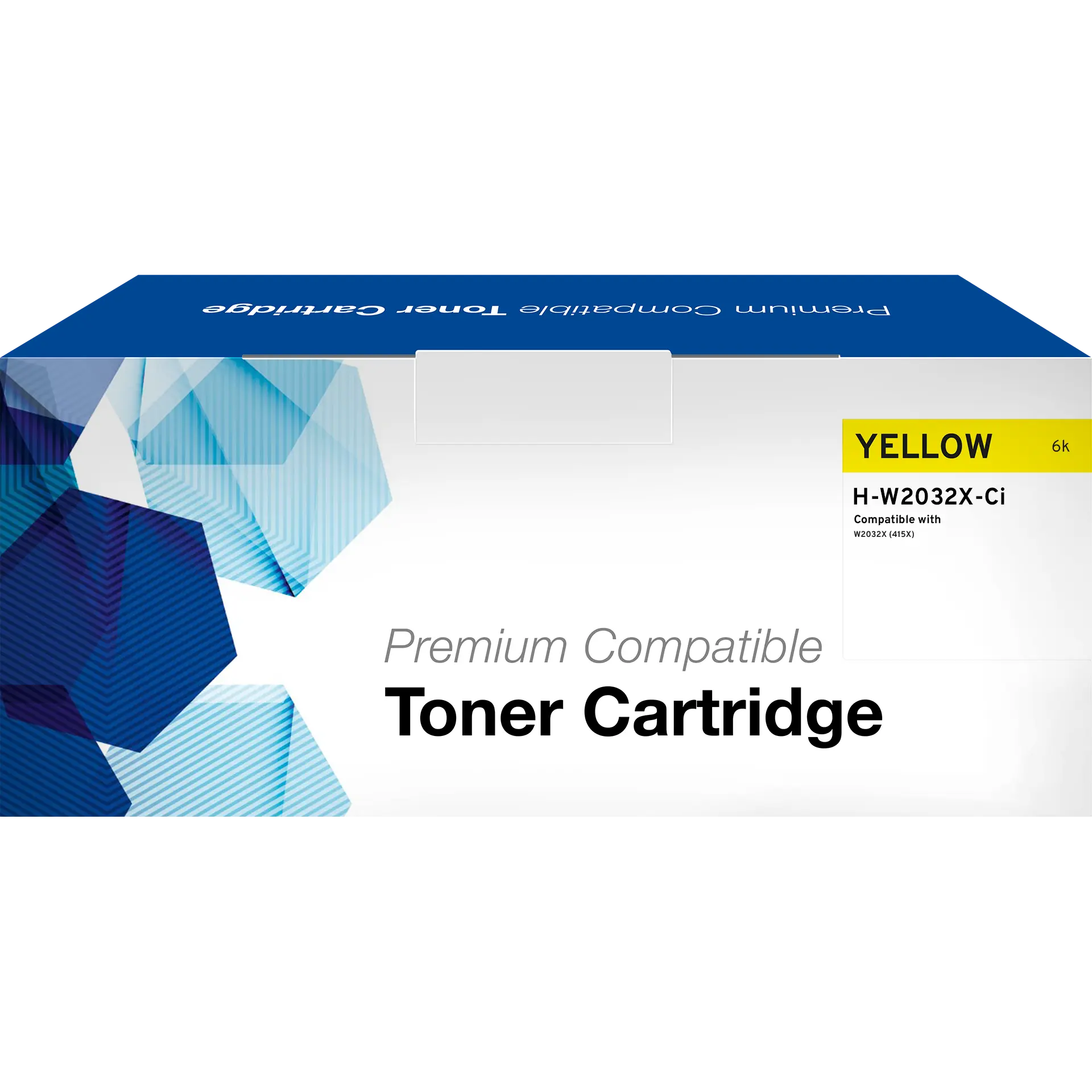 Toner, kompatibel zu HP W2032X (415X) gelb