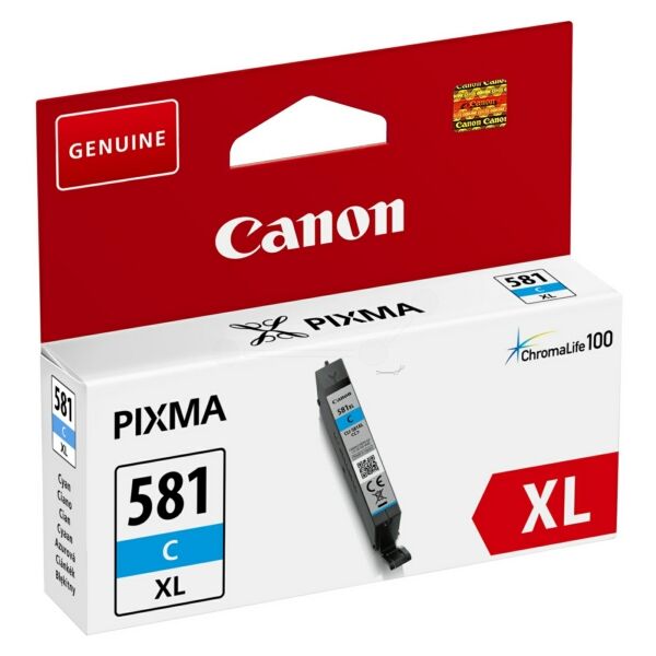 2049C001TJLsdPflNRCkT Original Tintenpatrone Canon CLI-581XL cyan (2049C001)