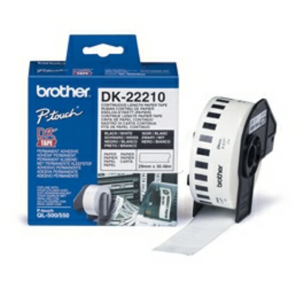 DK22210 Original Etikettenrolle Brother DK-22210