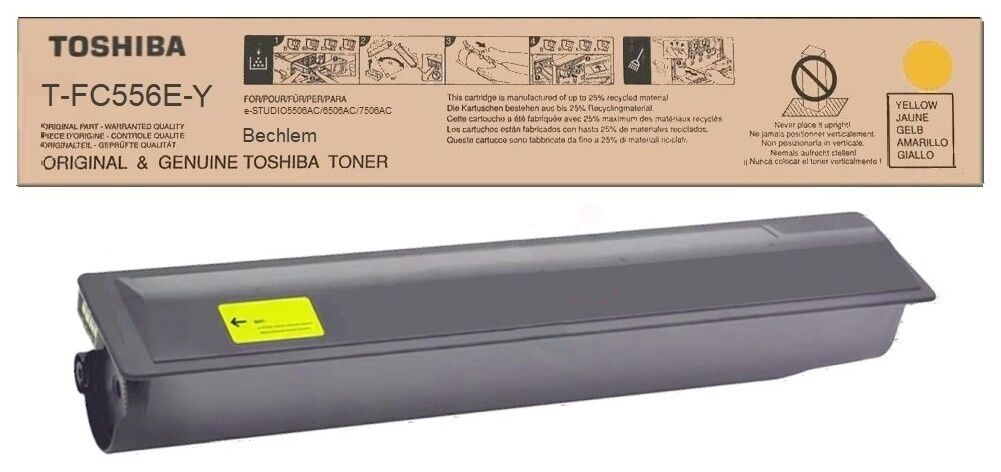 Original Toner Toshiba T-FC 556 EY (6AK00000362) gelb