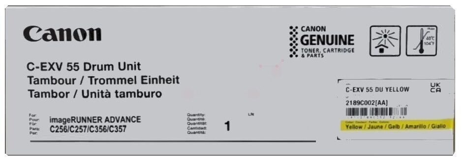 Original Bildtrommel Canon C-EXV 55 (2189C002) gelb