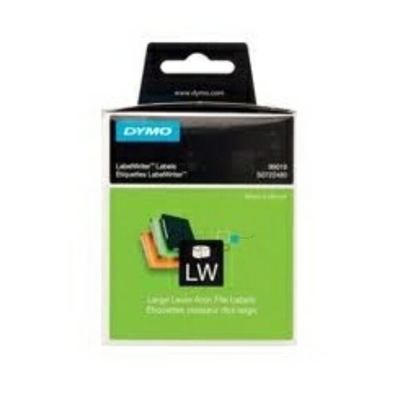 S0722480 Original Dymo S0722480 Ordner-Etiketten 190 x 55 mm – 1 Rolle = 110 Etiketten, für LabelWriter