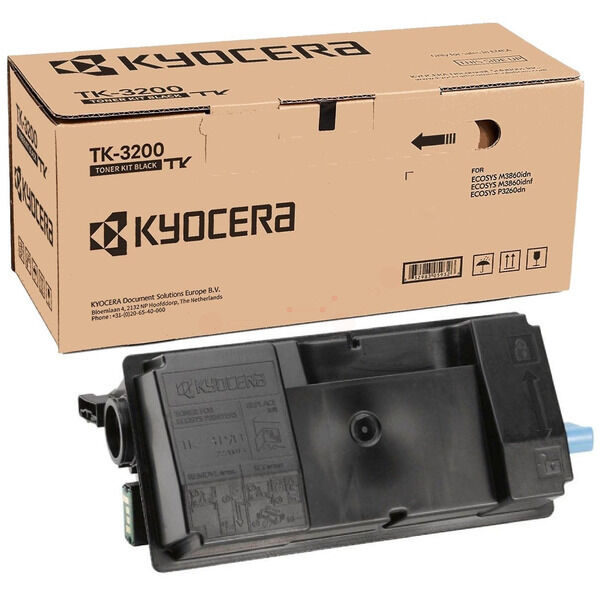 Original Toner Kyocera TK-3200 (1T02X90NL0) schwarz