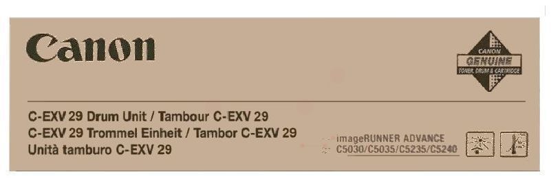 Original Bildtrommel Canon C-EXV 29 Black Original Bildtrommel Canon C-EXV 29 (2778B003) schwarz