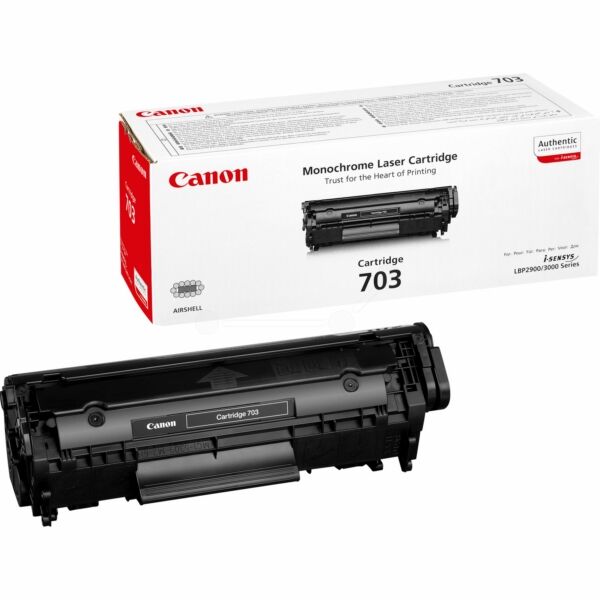 Original Toner Canon CRG 703 (7616A005) schwarz