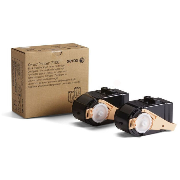 Original Toner Xerox 106R02605 Doppelpack schwarz